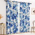 thumbnail image 4 of Tchckioa Blackout Curtains,Grommet Window Drapes for Living Room(Halation Blue,52x84 Inch,2 Panels), 4 of 8