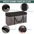 thumbnail image 5 of 2 Pack Outdoor Storage Bag 47 Gal with Zipper & Padded Handle, 35 Inch Water-Resistant Dustproof  Home Storage Bag, 5 of 5
