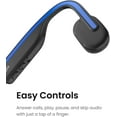 thumbnail image 3 of Restored Shokz OpenMove Bone Conduction Waterproof Bluetooth Headphones for Sports(Formerly Aeropex), Blue (Refurbished), 3 of 7