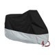 thumbnail image 1 of Funda para motocicleta, resistente a los rayos UV y a la lluvia, impermeable, para scooter, color plateado, talla M de YuJia Silver, para 1600-1800 mm., 1 of 4