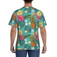 thumbnail image 2 of Rocae Pineapple for Men's Moisture-Wicking Crew Tee - T-Shirt for Sports, Outdoor Activities, and Casual WearMedium, 2 of 9