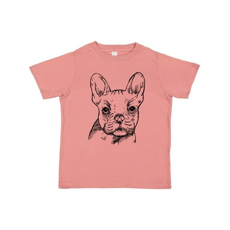 

Inktastic French Bulldog Portrait Gift Toddler Boy or Toddler Girl T-Shirt