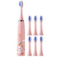 thumbnail image 1 of TIELUTT Toothbrush Children USB Rechargeable Toothbrush Soft Hair Reusable Paper Towels Bathroom Storage Organizer Bathroom Can Towel Racks for Bathroom Freestanding Bathroom Organizer, 1 of 2