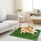 thumbnail image 4 of Tapete de césped artificial para perros, almohadilla de entrenamiento para mascotas, 1 tapete de 39 x 20, césped realista con orificios de drenaje para una fácil limpieza, entrenamiento para, 4 of 6