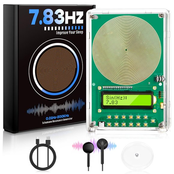 Generador de frecuencia SXZL 7.83Hz Schumann Resonance con estuche