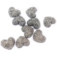 thumbnail image 5 of Love Resina Rhinestone Manicura Decoración Parte Posterior Plana Imitación Natural Nail Art Nail Rhinestones 200pcs, 5 of 5