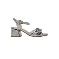 thumbnail image 2 of SANDALIA VESTIR LEON NIÑA PLATA GLITTER SEDA 2.5CM 1005 LEON 1005p, 2 of 3