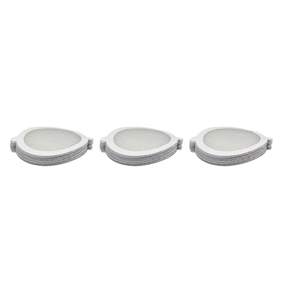 Pegatinas de malla de drenaje Bearachild 30 piezas Filtro colector de pelo 110mm