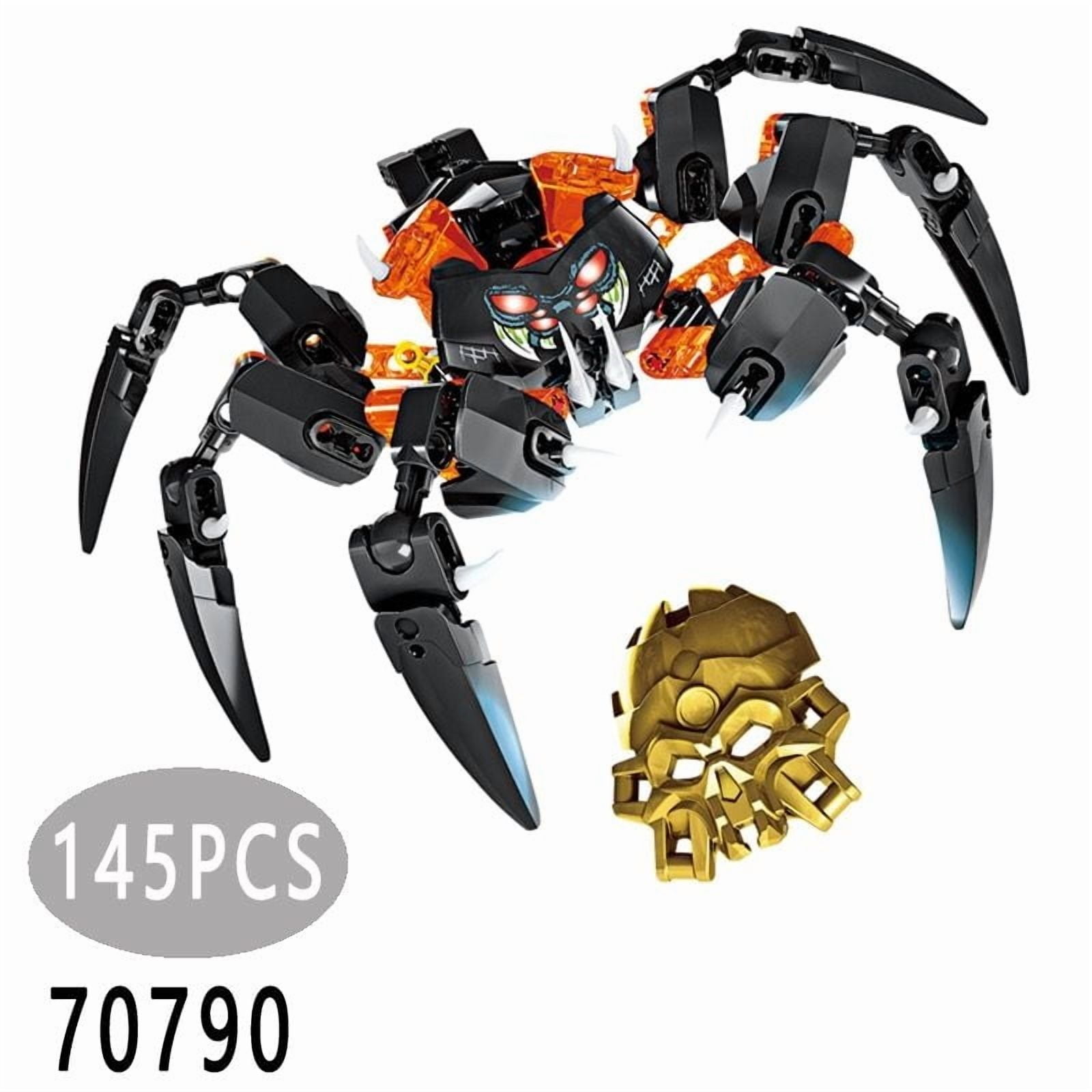 Biochemical Warrior Bionicle Lord of Skull Spiders 708-4 Compatible Brand Birthday Present（70790）