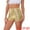 Gold, variant on DARING DIVA Women's Midrise Solid Sparkle Coctail Sequin Shorts L Blue