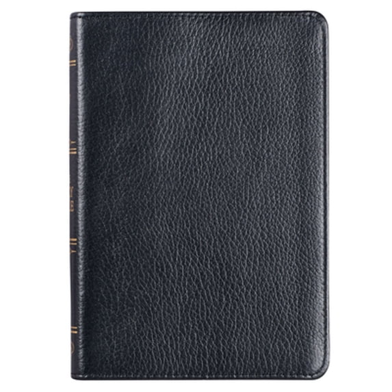 Pre-Owned KJV Holy Bible, Compact Premium Full Grain Leather Red Letter Edition - Ribbon Marker, King James Version, Black (KJV Compact Editions), 9781432133856, 1432133853, Paperback, Compact edition