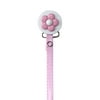 Daisy Pacifier Clip with Faux Leather strap