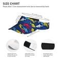 thumbnail image 4 of Bingfone Adjustable Empty Top Sun Visor For Women And Men-Cartoon Shark, 4 of 8