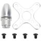 thumbnail image 2 of D2826 Brushless Motor with Adapter, Replacement RC Motor for RC Fixed Wing Airplane (1400kV), 2 of 4