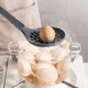 thumbnail image 4 of Espátulas antiadherentes de silicona con mango, resistente al calor, volteador de grado alimenticio, sin BPA, espátula para pescado, huevos, panqueques, wok (negro), 4 of 5