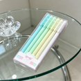 thumbnail image 2 of 6 Pcs Pastel Tone Gel Pens, 0.5mm Fine Point Blue Ink Pens, Handwriting Pens, Multi Shade Ballpoint Pens, Smooth Writing Pens, Quick Drying Pens for Note Taking, Journaling, 2 of 2