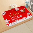 thumbnail image 1 of Christmas Door Mat, Indoor Entry Way Doormat for Front Door Patio Non Slip Entrance Door Absorbent Mats Xmas Outdoor Holiday Decor for Bathroom Kitchen, 1 of 6