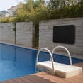 thumbnail image 4 of Yuarrent Cubierta de TV impermeable para exteriores, Protector de televisión negro para LCD LED de 22'' a 70'' Jardín y Patio No. 4 Yuarrent HA026231-04, 4 of 5