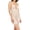 Champagne Beige, variant on Plunge Low-Back Mid-Thigh Bodysuit - 10157R (Very Black, S)