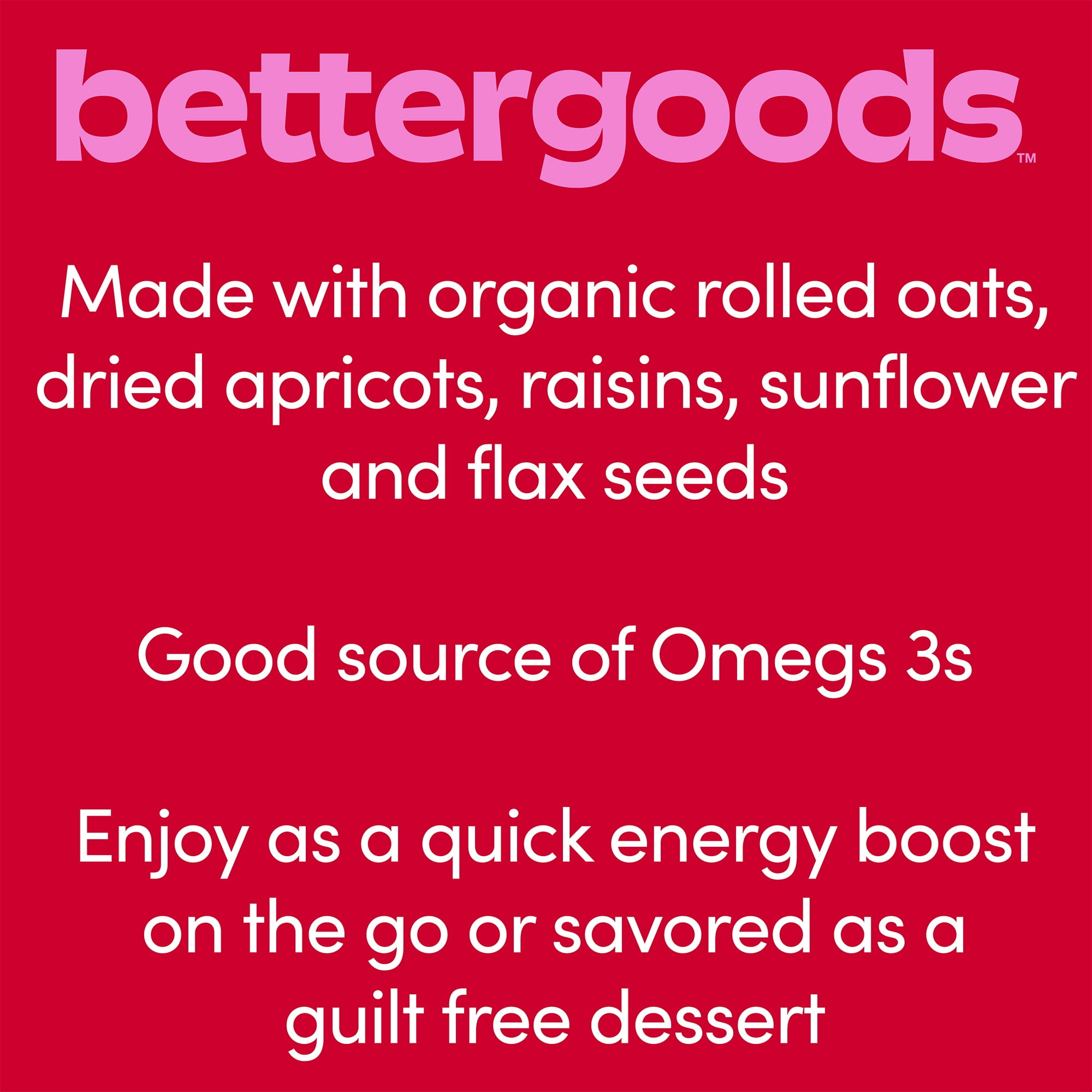 bettergoods Organic Oat Bites, 11 oz, 12 Count