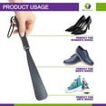 thumbnail image 4 of Telescoping Extra Long 14.5"-37" Shoe Horn - Collapsible Aluminum Long Handle, 4 of 7