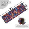thumbnail image 5 of Yayeee Runner Rug for Bedroom 2'x6' Machine Washable Hallway Non Slip Mat, Red Geometric Eagle, 5 of 8