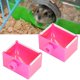 thumbnail image 4 of Cuenco Para Beber Colgante Para Mascotas, Cuenco Para Alimentación De Mascotas, Fácil De Limpiar, Fijo En Cualquier Lugar, Fácil De Encontrar, Belleza General Para Alimentación OTVIAP Rosa, 4 of 8