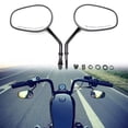 thumbnail image 2 of Espejos retrovisores de motocicleta de 8 mm para Harley Davidson Sportster, 2 of 7