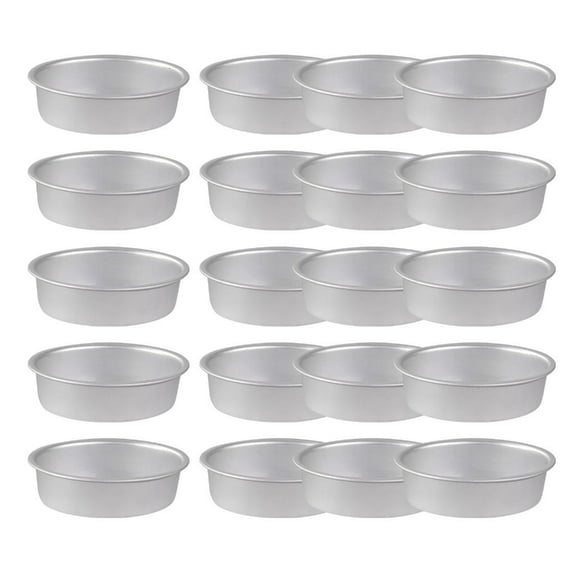 Necvior Practical Home Baking Essential Nonstick Oval Bread and Cake Pans in Aluminum