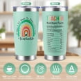 thumbnail image 2 of Teacher Appreciation Gifts - Back to School, Thank You, New Teacher Christmas Birthday Gift - 20oz Tumbler, 2 of 7