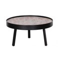 thumbnail image 2 of 29" Table Basse Ronde Moderne Industrielle à Grains Multiples, 2 of 6