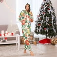 thumbnail image 7 of FORMRS Onesies Pajama for Adults Unisex Hoodie Winter Jumpsuit One Piece Sleepwear, Sizes S-2XL, Colorful Flowers Pattern, 7 of 7