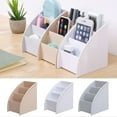 thumbnail image 4 of Tabletop Storage Organizer TV Remote Control Holder Stationery Pen Box Container, 4 of 6