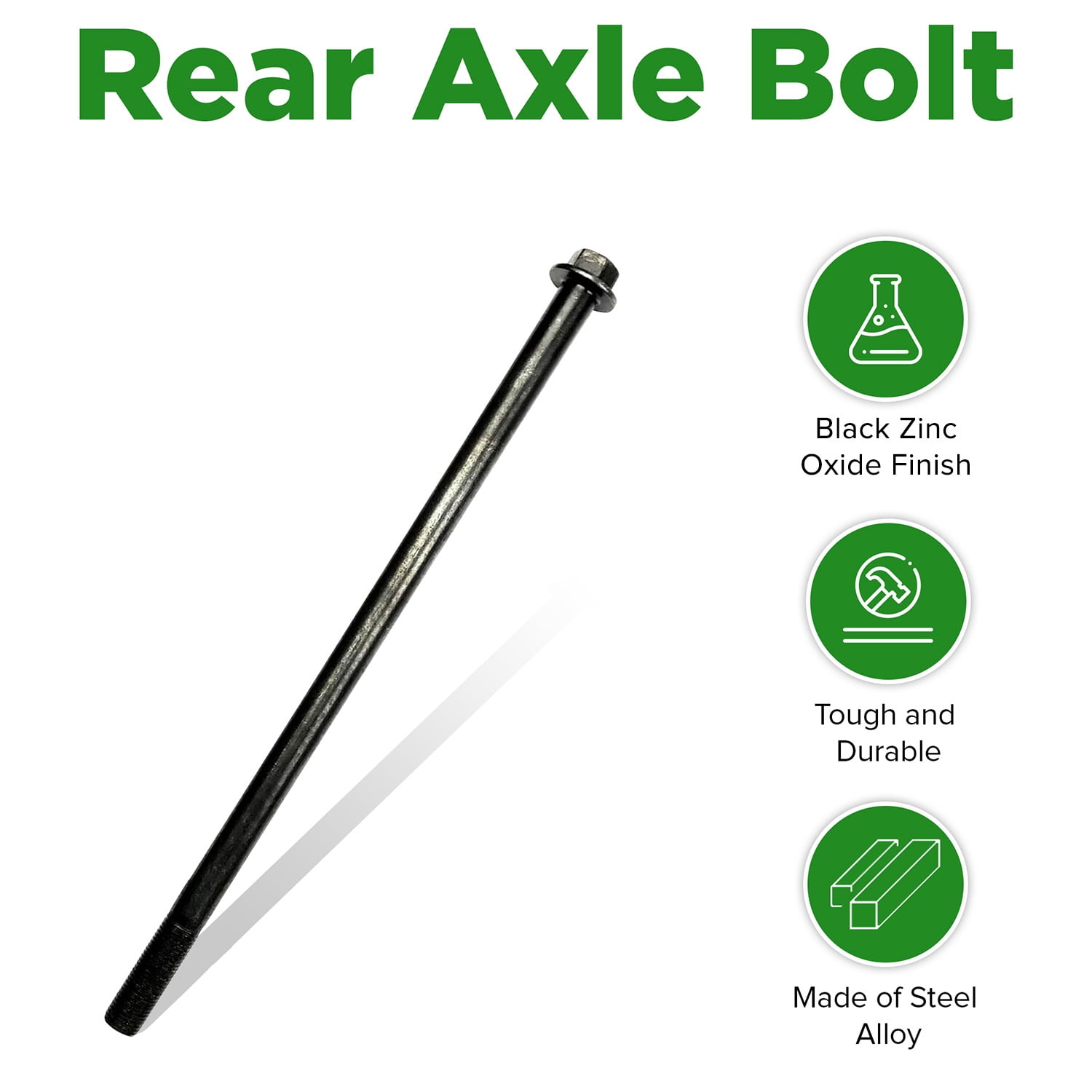 AlveyTech Rear Axle Bolt for Monster Moto/Mega Moto Classic 80cc