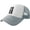 Gray, variant on John 3:16 for God So Loved The World Cross, Christian, Faith Mesh Trucker Hat Men Baseball Cap Women Sun Hat Black