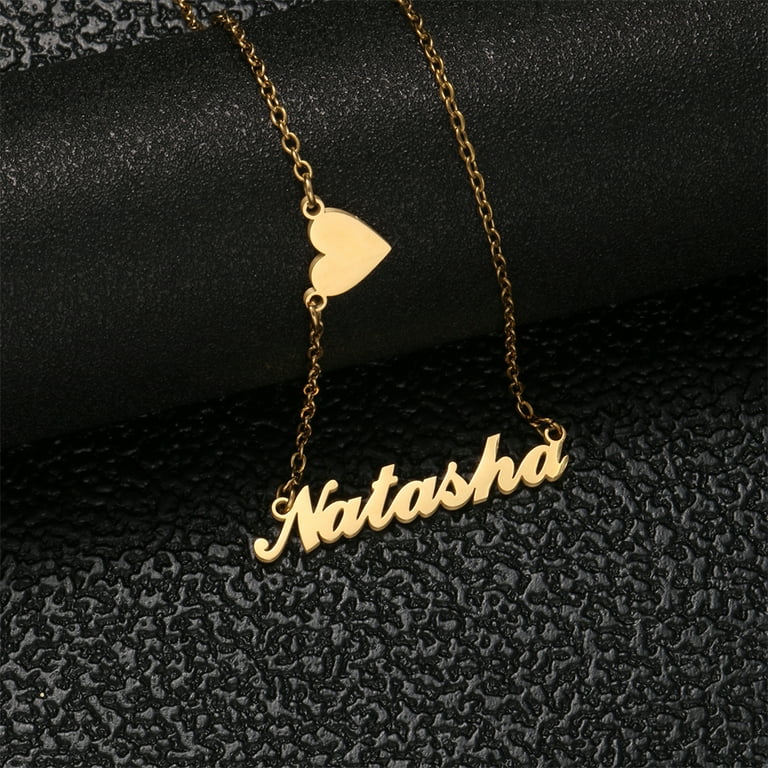 Walmart personalized hotsell nameplate necklace