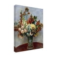 thumbnail image 3 of Trademark Fine Art Pierre-Auguste Renoir Flowers In a Vase 1898 Canvas Wall Art - 35x47, 3 of 5