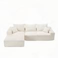 thumbnail image 6 of Stylish L-shaped Fabric Sofa for Living Room - Free Stretch & Full Compression, 6 of 18