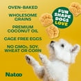thumbnail image 5 of NATOO Biscuits for Small Dogs - Crunchy Treats Coconut & Mango – Healthy Natural Dog Biscuits, Rich in Omega 6, Prebiotics & Fibers, Antioxidants for Immunity (Puppies, 8 oz), 5 of 8