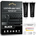 thumbnail image 1 of Kit de reparación de cuero STARTSO WORLD negro para automóviles y muebles, 1 of 8