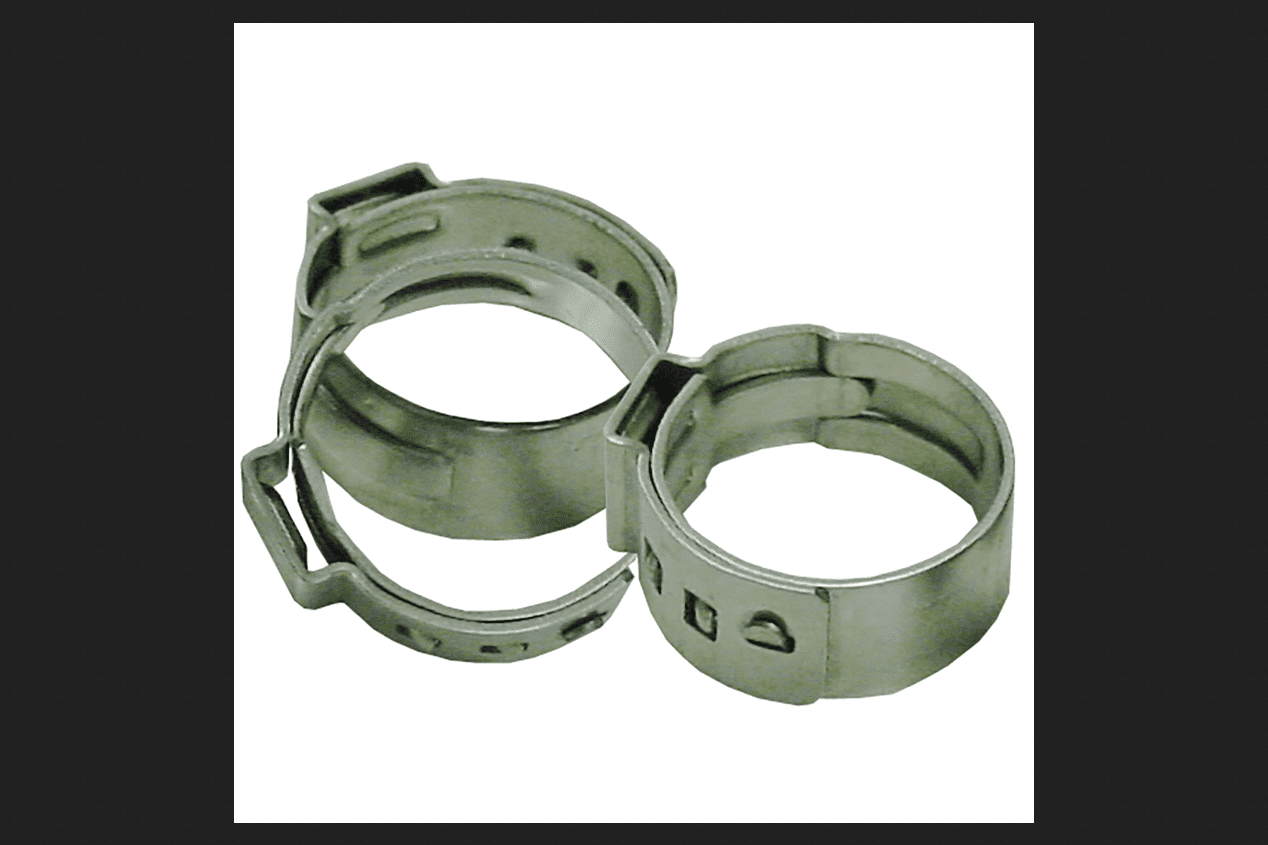JMF 1/2 in. PEX Crimp Ring Stainless Steel 25 pk - Walmart.com Stainless Steel Pex Crimp Rings
