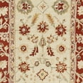 thumbnail image 3 of SAFAVIEH Chelsea Nessa Traditional Wool Area Rug, Ivory/Rust, 2'6" x 4', 3 of 4
