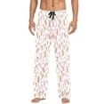 thumbnail image 2 of Baking pattern sweet treats design Men's Relaxed Fit Drawstring Sleep Pajama Pant, 2 of 5