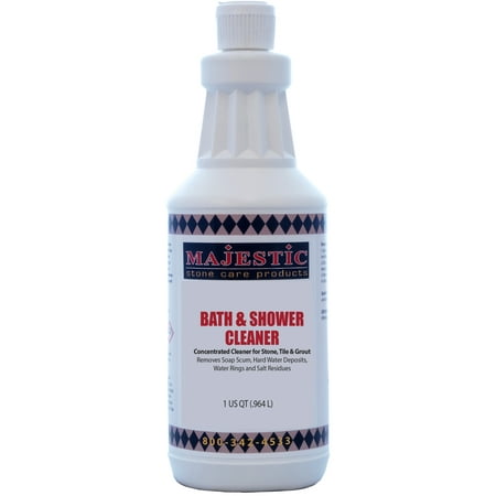 Majestic Bath and Shower Cleaner Qt. Liquid Concentrate Cleaner