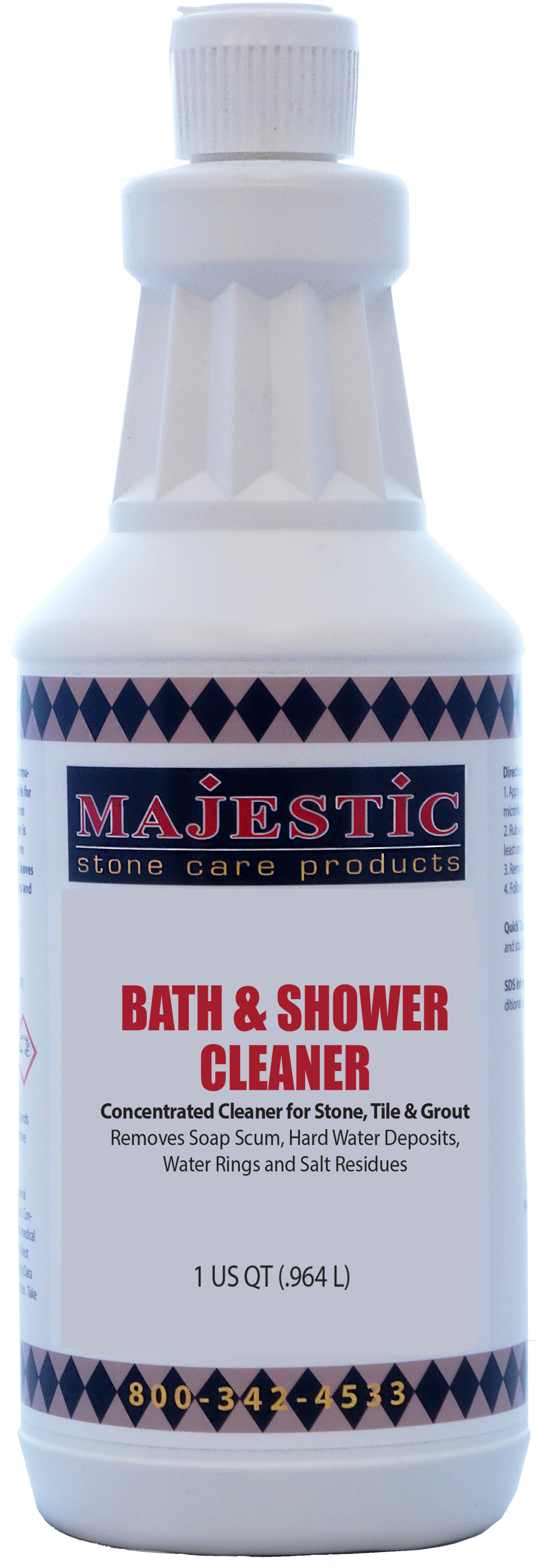 Majestic Bath and Shower Cleaner Qt. Liquid Concentrate Cleaner