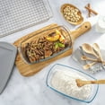 thumbnail image 3 of JoyJolt Glass Loaf Pans with Lids - Set of 3 - Grey, 3 of 5