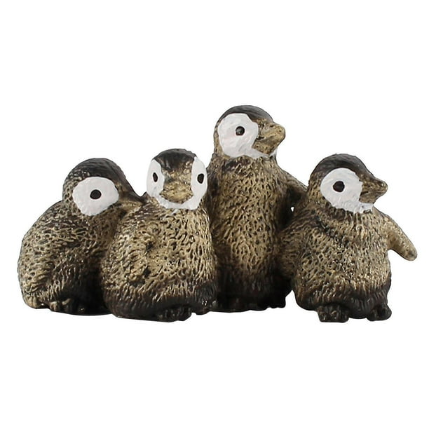 Figuras de juguetes de animales marinos para decorar el hogar, juguetes educativos preescolares, animales de invierno, regalo de Navidad
