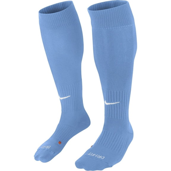 Unisex Nike Classic II Cushion Over-the-Calf Football Sock Large Valor Blue/White