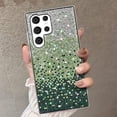 thumbnail image 3 of Compatible with Galaxy S23 Ultra Bling Case Cute Glitter Diamond for Women Girls Rhinestone Sparkle Shiny Crystal Bumper Luxury Protective Cover 3D Handmade Case for Galaxy S23 Ultra Green, 3 of 13