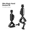 thumbnail image 3 of Camera Mount Clamp Mount Bicycle Handlebar Adapter Mount with Dual 360°Rotatable Ball Head with GoPro Adapter Fixed Screw Compatible with GoPro 12/11/10/9/8/7 and Other Action Cameras, 3 of 8